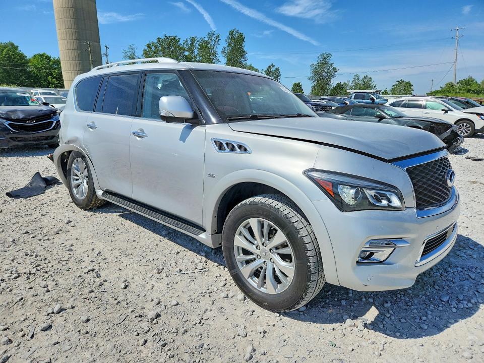 2017 Infiniti Qx80 მანქანა იყიდება აუქციონზე, vin: JN8AZ2NEXH9158190, აუქციონის ნომერი: 54236726