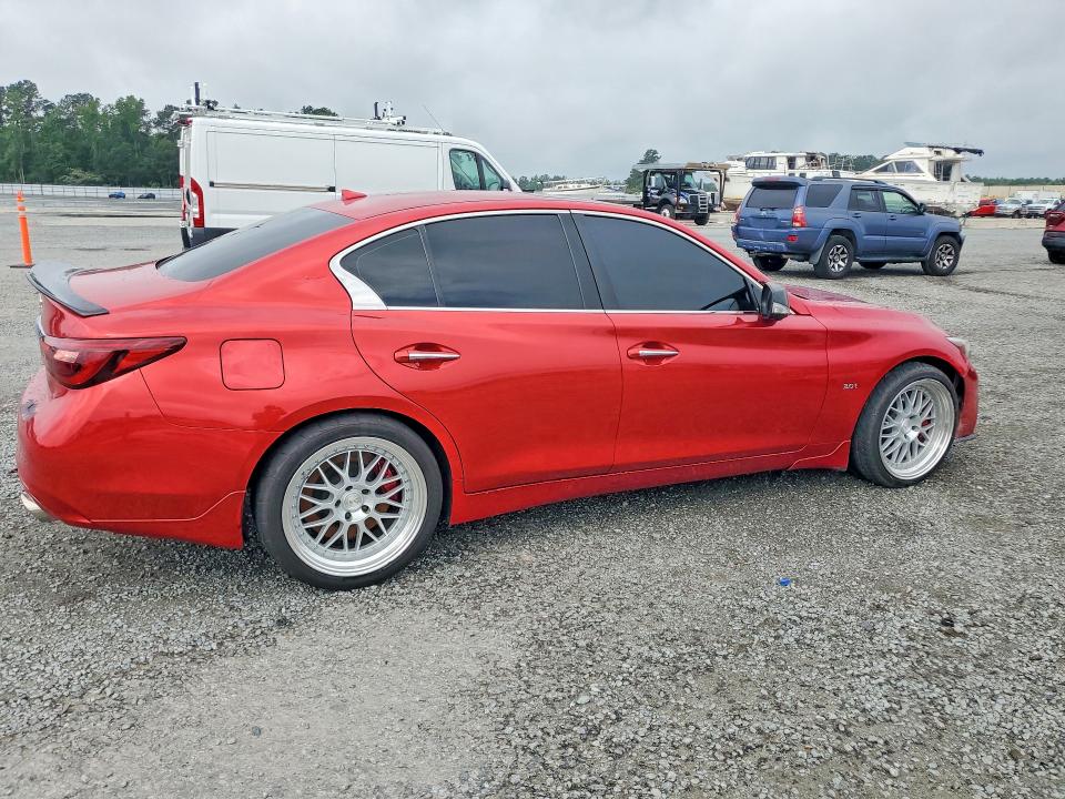 2019 Infiniti Q50 მანქანა იყიდება აუქციონზე, vin: JN1FV7AP0KM760914, აუქციონის ნომერი: 54335746