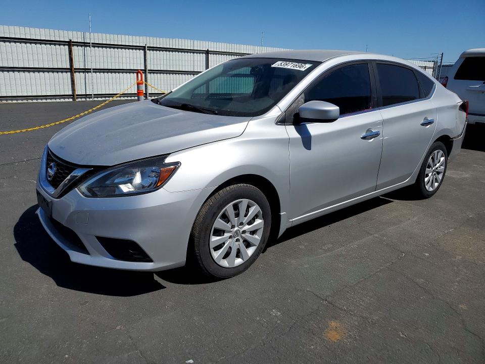2019 Nissan Sentra მანქანა იყიდება აუქციონზე, vin: 3N1AB7AP6KY211864, აუქციონის ნომერი: 53971696