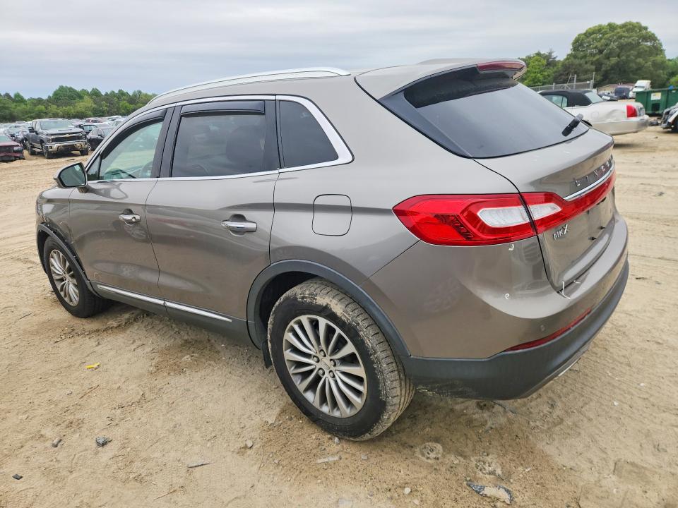 52766896 :رقم المزاد ، 2LMTJ8KR9GBL72613 vin ، 2016 Lincoln Mkx مزاد بيع
