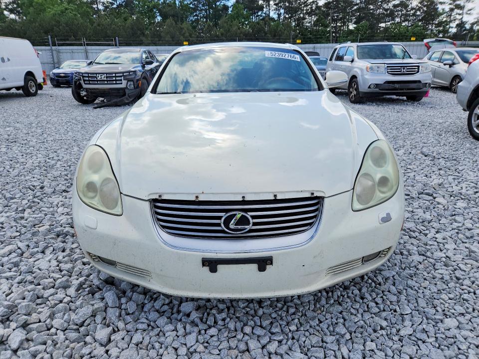 2005 Lexus Sc მანქანა იყიდება აუქციონზე, vin: JTHFN48Y450064397, აუქციონის ნომერი: 52392766