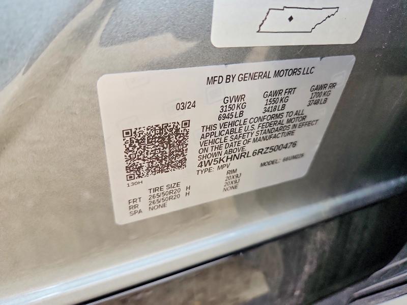 Aukcja sprzedaży 2024 Acura Zdx, vin: 4W5KHNRL6RZ500476, numer aukcji: 54298836