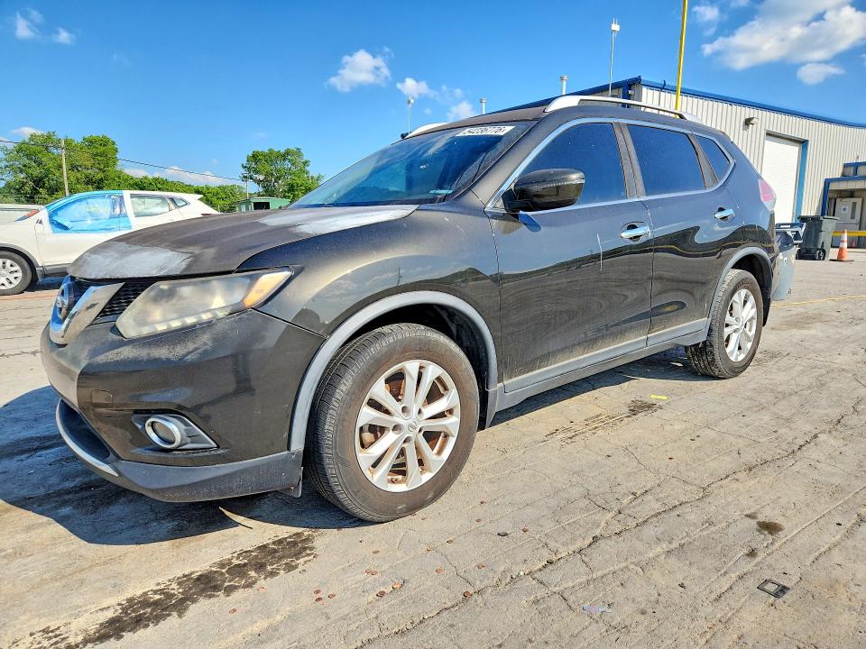 2016 Nissan Rogue მანქანა იყიდება აუქციონზე, vin: KNMAT2MT5GP645708, აუქციონის ნომერი: 54236776