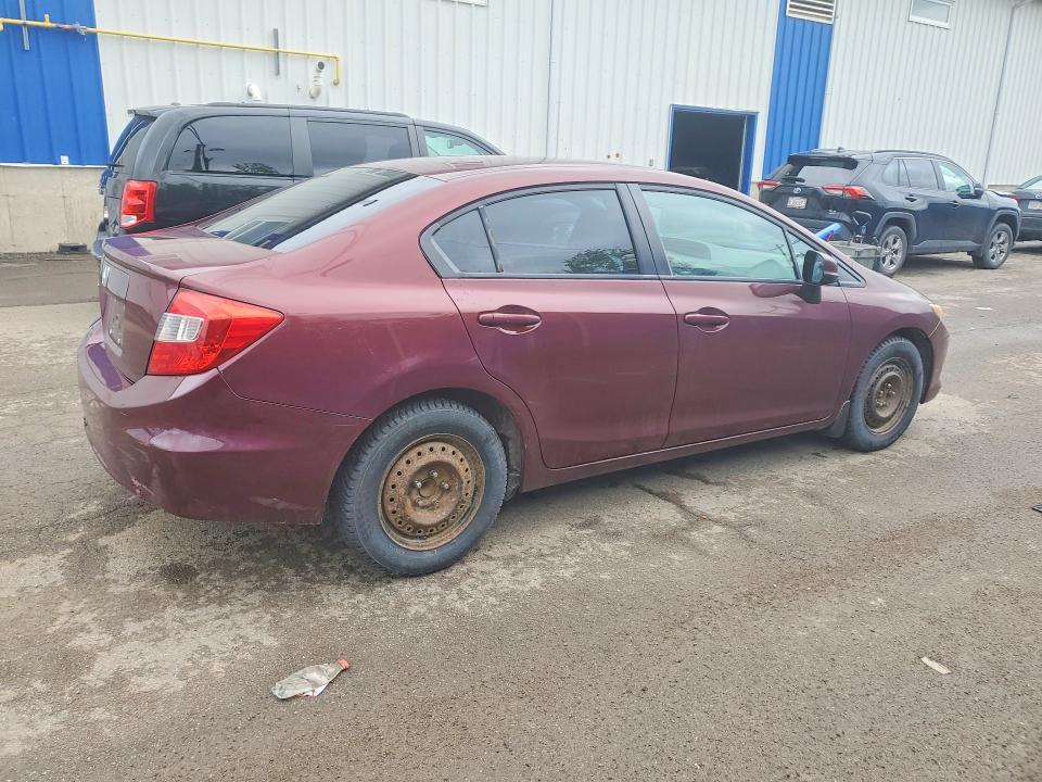 48225276 :رقم المزاد ، 2HGFB2F42CH001520 vin ، 2012 Honda Civic مزاد بيع
