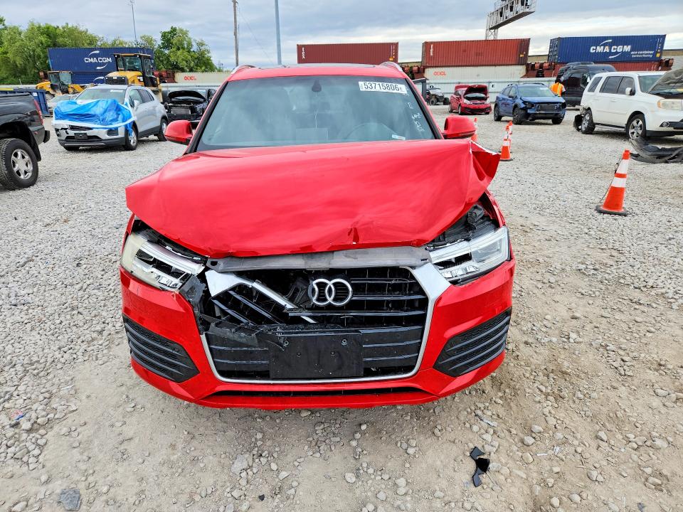 2016 Audi Q3 მანქანა იყიდება აუქციონზე, vin: WA1GFCFS6GR008773, აუქციონის ნომერი: 53715806