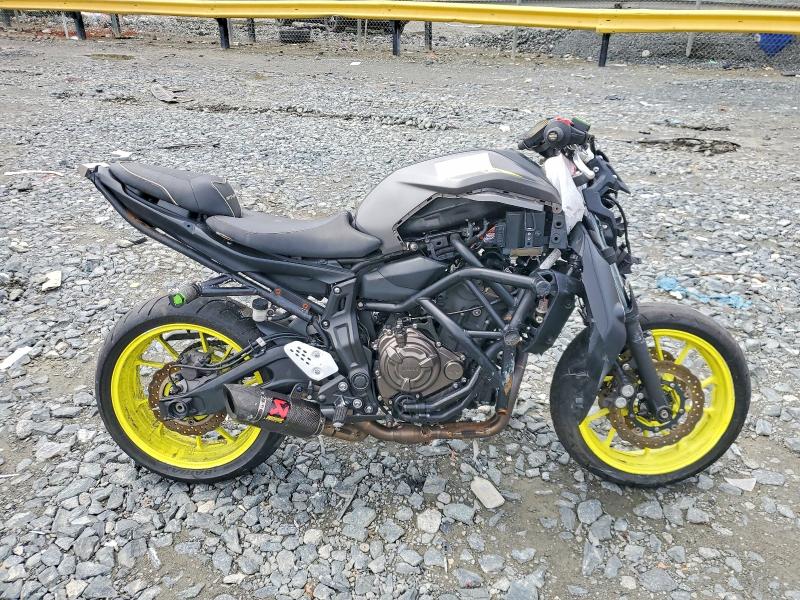 Aukcja sprzedaży 2018 Yamaha Mt07, vin: JYARM27E4JA000583, numer aukcji: 54271956