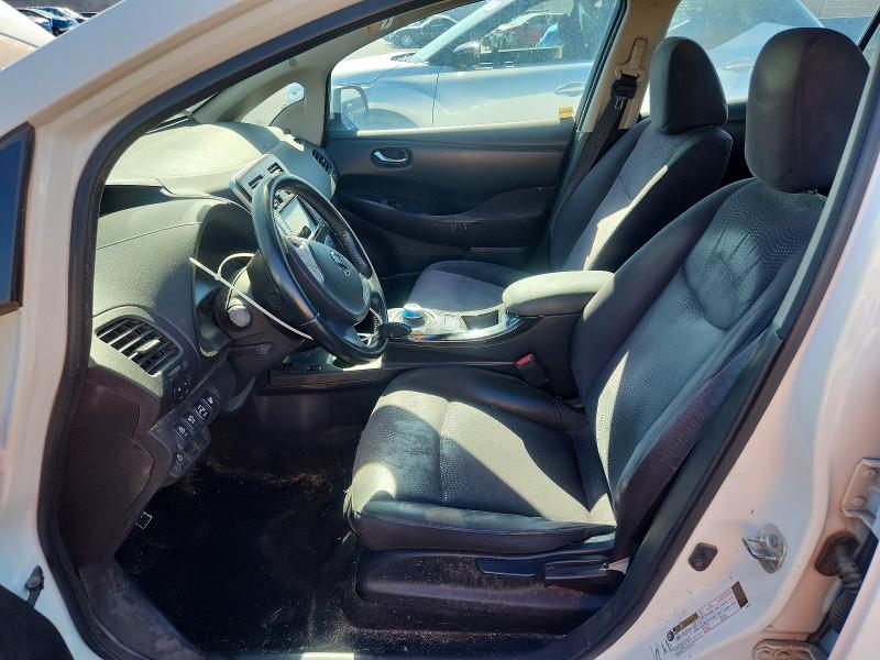 53986666 :رقم المزاد ، 1N4AZ0CPXFC326470 vin ، 2015 Nissan Leaf مزاد بيع