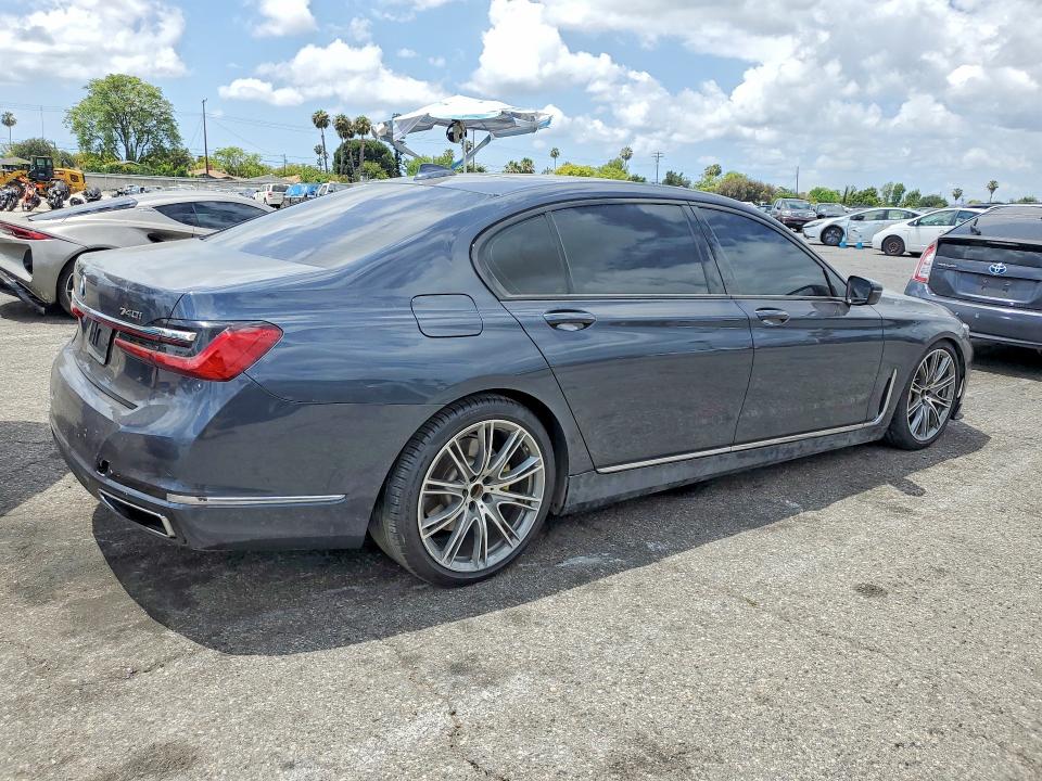 Продаж на аукціоні авто 2020 Bmw 740, vin: WBA7T2C05LGL17035, номер лоту: 55076286