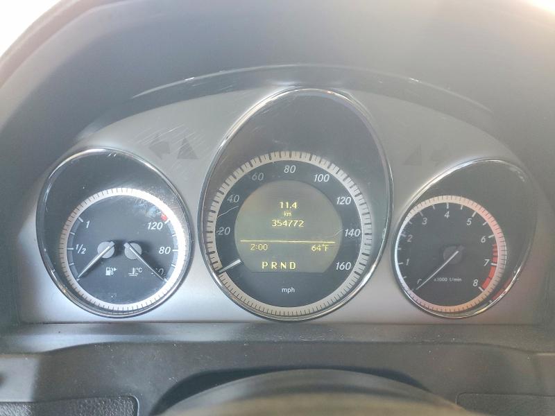 Aukcja sprzedaży 2011 Mercedes-benz C, vin: WDDGF5EB2BR174578, numer aukcji: 54860636