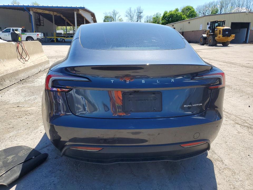 2025 Tesla Model 3 მანქანა იყიდება აუქციონზე, vin: 5YJ3E1EB6SF918659, აუქციონის ნომერი: 51815376