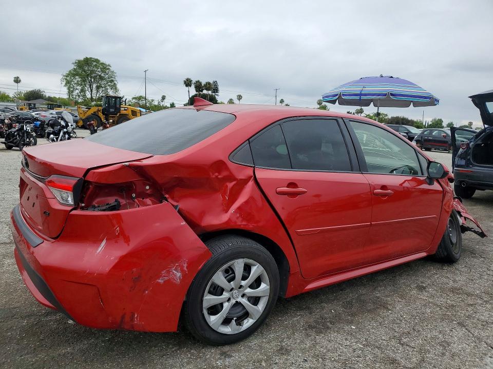 2021 Toyota Corolla მანქანა იყიდება აუქციონზე, vin: JTDEPMAEXMJ186956, აუქციონის ნომერი: 53266346