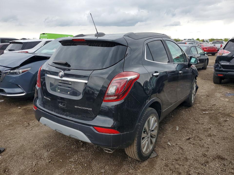 2018 Buick Encore მანქანა იყიდება აუქციონზე, vin: KL4CJASB4JB693802, აუქციონის ნომერი: 52043156
