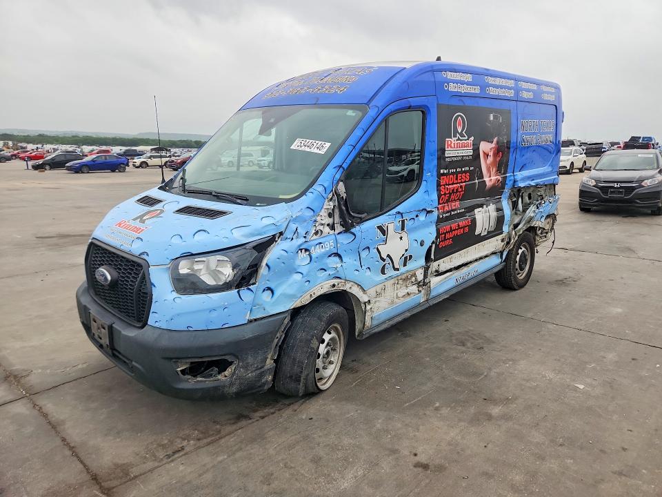 53446146 :رقم المزاد ، 1FTBR1CG7MKA98757 vin ، 2021 Ford Transit مزاد بيع