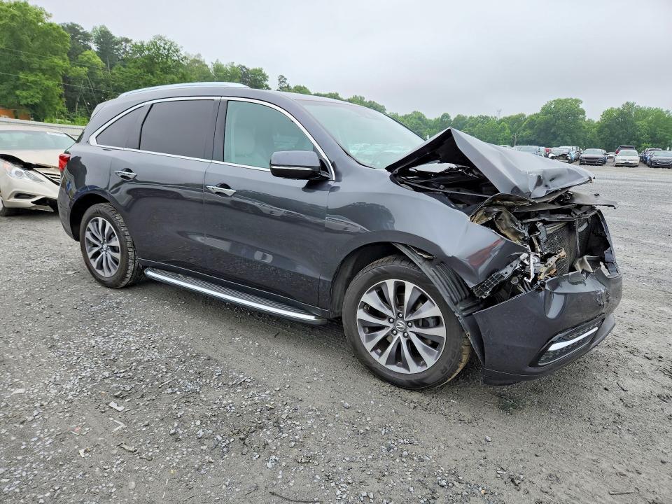 54896546 :رقم المزاد ، 5FRYD4H48GB025681 vin ، 2016 Acura Mdx مزاد بيع