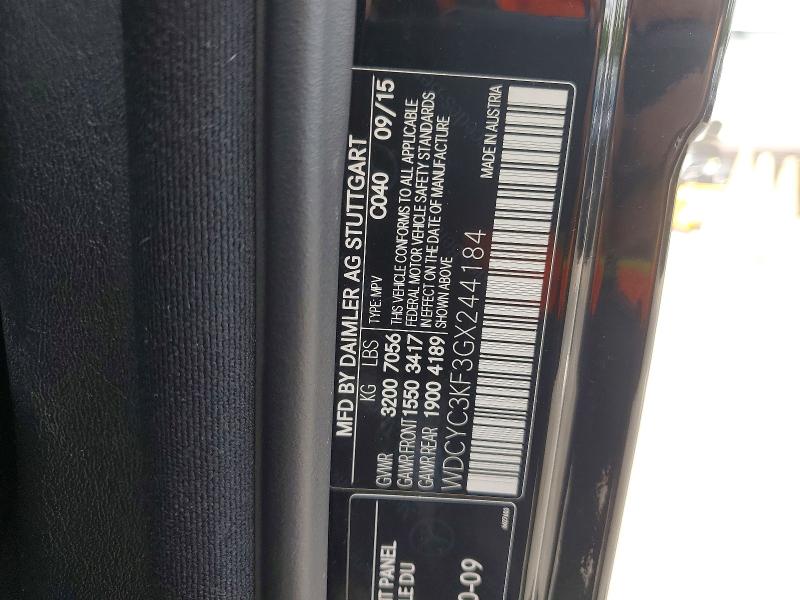 Продажа на аукционе авто 2016 Mercedes-benz G, vin: WDCYC3KF3GX244184, номер лота: 53718196