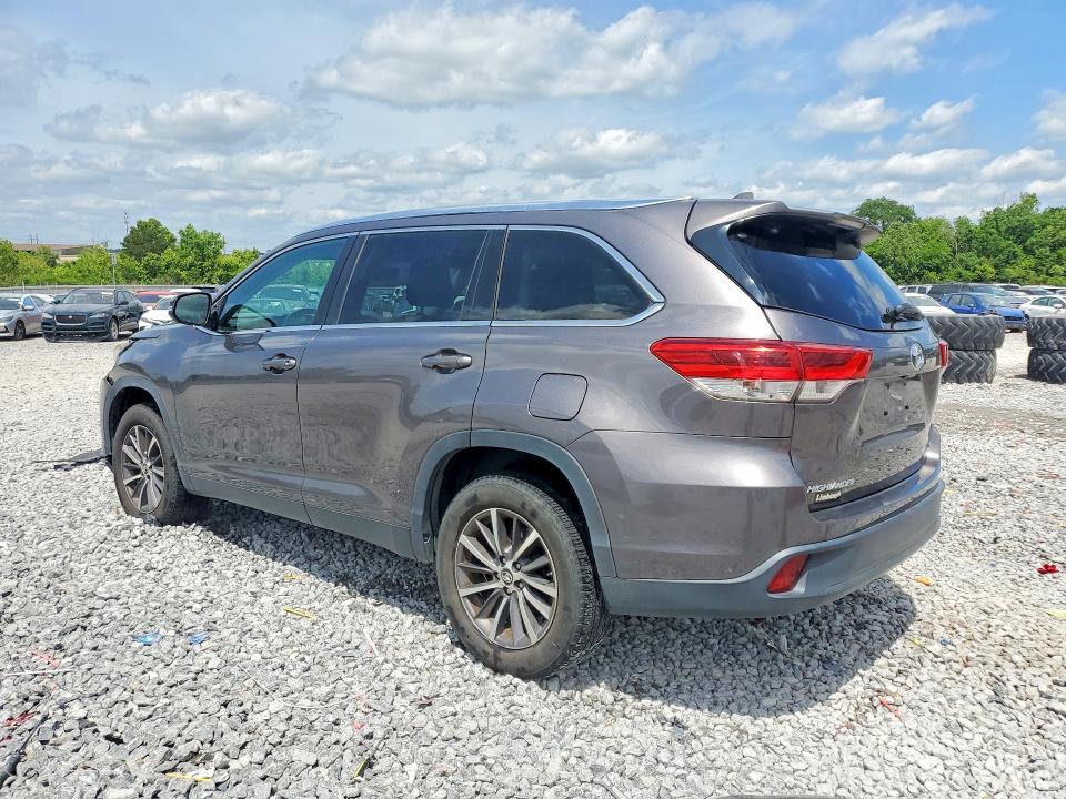 Продаж на аукціоні авто 2019 Toyota Highlander, vin: 5TDKZRFH3KS312233, номер лоту: 52407546