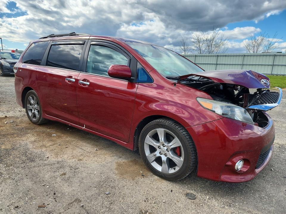 Продажа на аукционе авто 2014 Toyota Sienna, vin: 5TDXK3DC4ES434649, номер лота: 53404976