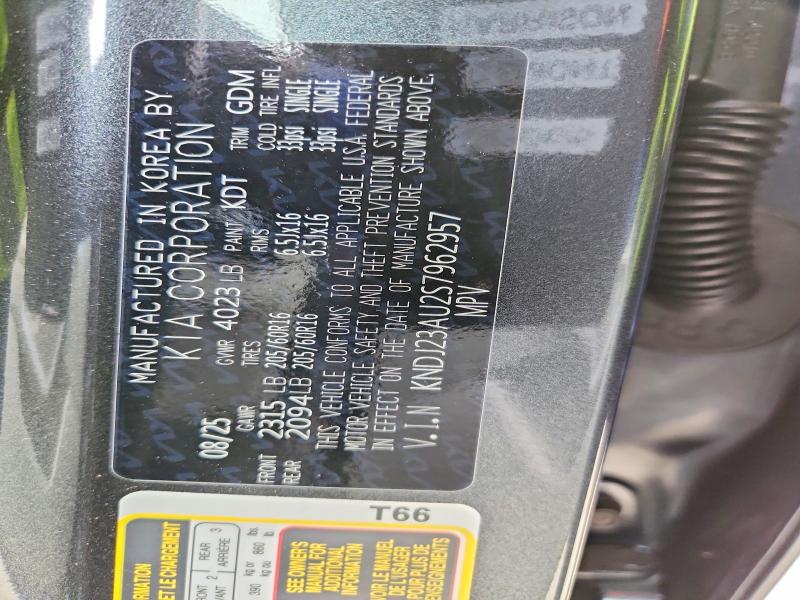 Продажа на аукционе авто 2025 Kia Soul, vin: KNDJ23AU2S7962957, номер лота: 52558816