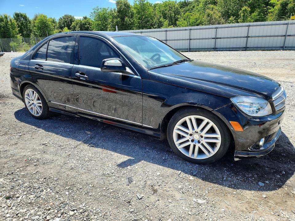 2009 Mercedes-benz C მანქანა იყიდება აუქციონზე, vin: WDDGF54X99R050413, აუქციონის ნომერი: 52893926