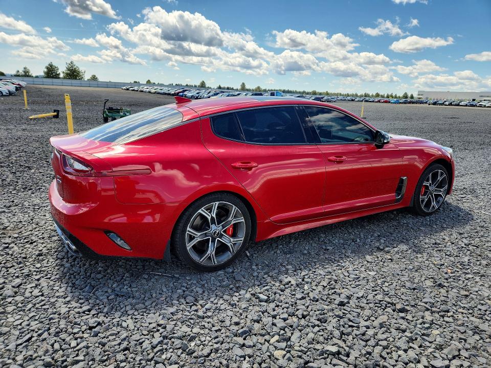 54258996 :رقم المزاد ، KNAE45LC7J6030086 vin ، 2018 Kia Stinger مزاد بيع