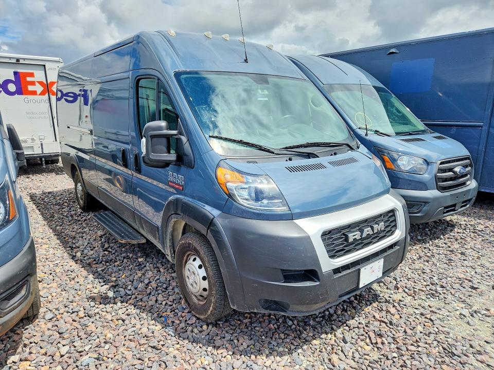 54272836 :رقم المزاد ، 3C6URVJG7LE124706 vin ، 2020 Ram Promaster 3500 مزاد بيع