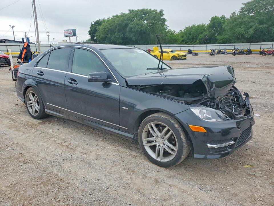 54461676 :رقم المزاد ، WDDGF4HB8CA636454 vin ، 2012 Mercedes-benz C مزاد بيع