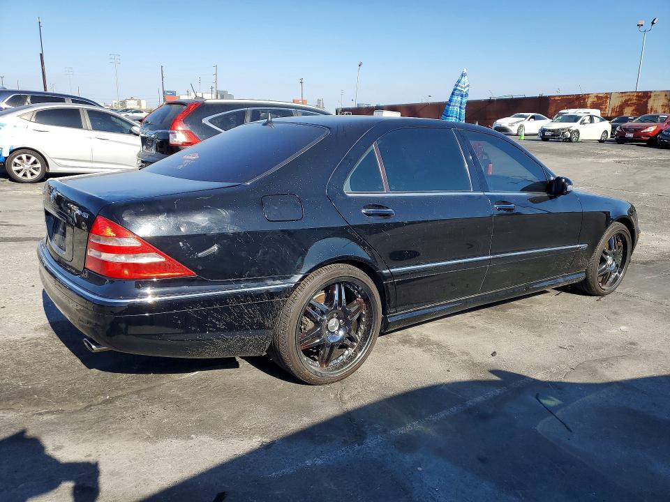 54338486 :رقم المزاد ، WDBNG78JX2A233015 vin ، 2002 Mercedes-benz S مزاد بيع