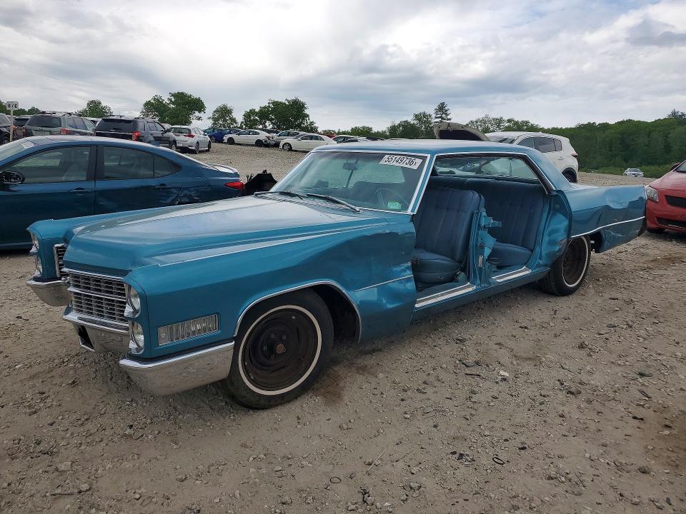 Aukcja sprzedaży 1966 Cadillac Deville, vin: B6214159, numer aukcji: 55149736