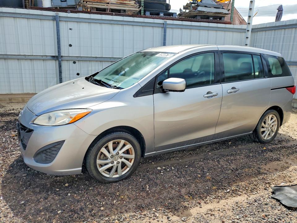 53840676 :رقم المزاد ، JM1CW2BL9C0115537 vin ، 2012 Mazda 5 مزاد بيع