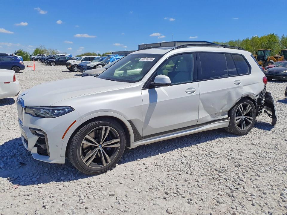 53716636 :رقم المزاد ، 5UXCX4C55KLS37719 vin ، 2019 Bmw X7 مزاد بيع