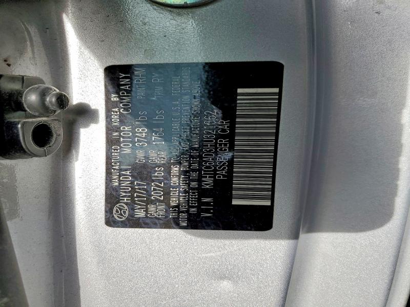 Aukcja sprzedaży 2017 Hyundai Veloster, vin: KMHTC6AD3HU321362, numer aukcji: 55445516