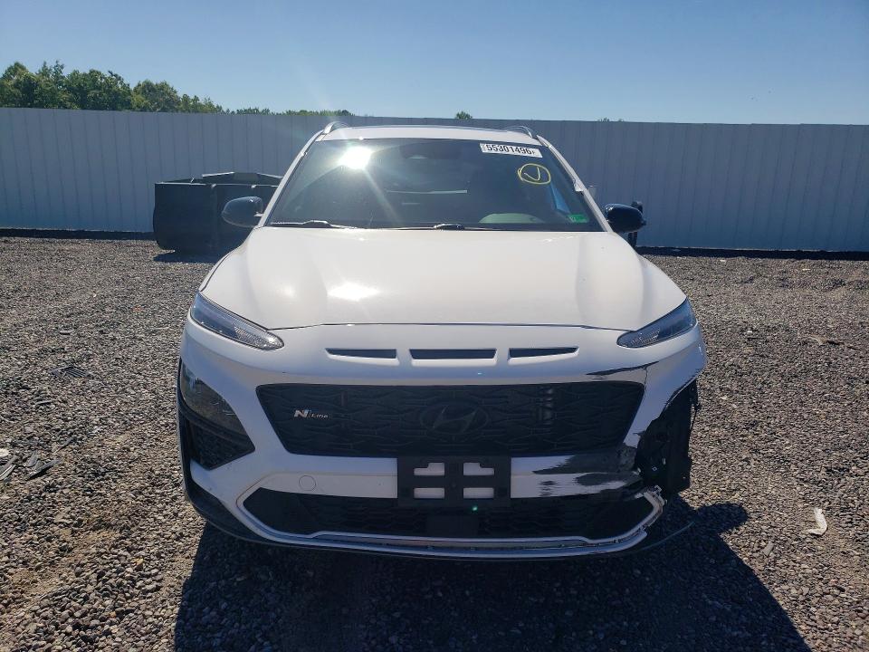 55301496 :رقم المزاد ، KM8K3CA31NU851777 vin ، 2022 Hyundai Kona مزاد بيع