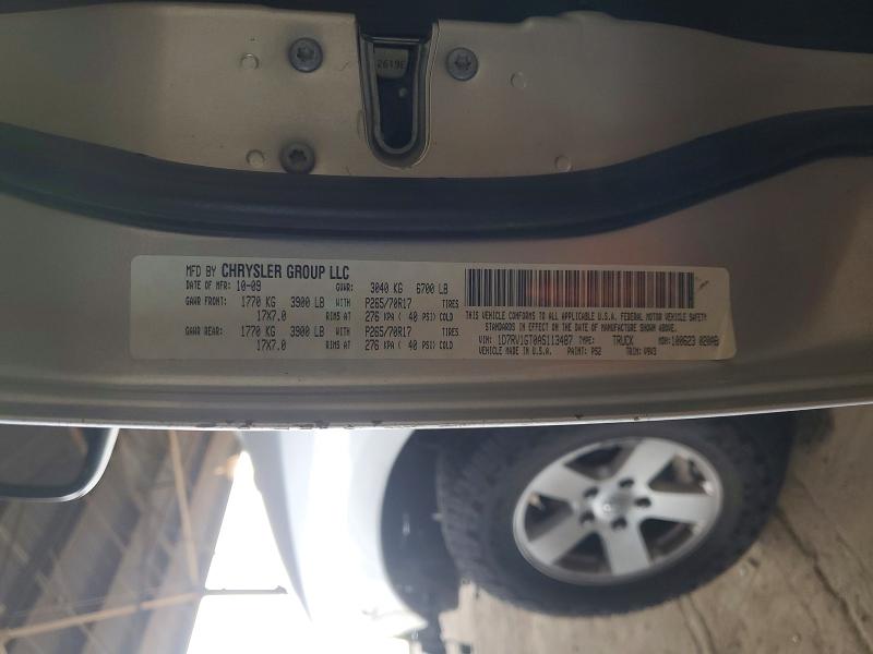 Продаж на аукціоні авто 2010 Dodge Ram 1500, vin: 1D7RV1GT0AS113487, номер лоту: 54236976