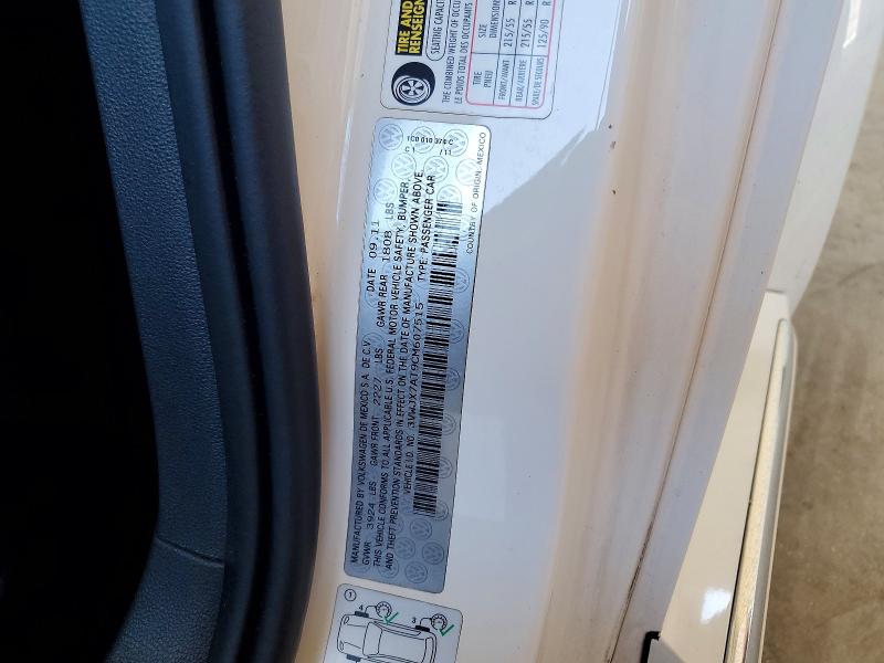 53159936 :رقم المزاد ، 3VWJX7AT9CM607515 vin ، 2012 Volkswagen Beetle مزاد بيع