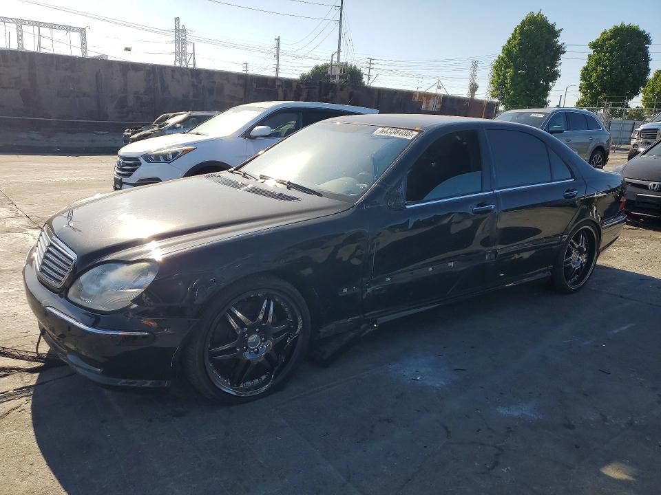 54338486 :رقم المزاد ، WDBNG78JX2A233015 vin ، 2002 Mercedes-benz S مزاد بيع