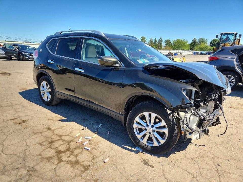 2016 Nissan Rogue მანქანა იყიდება აუქციონზე, vin: KNMAT2MVXGP710358, აუქციონის ნომერი: 53197736