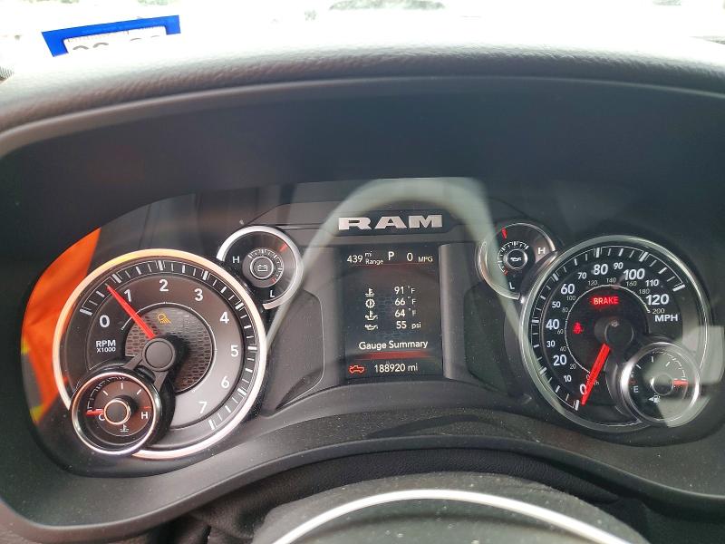 52500756 :رقم المزاد ، 1C6RREFT8LN238396 vin ، 2020 Ram 1500 مزاد بيع