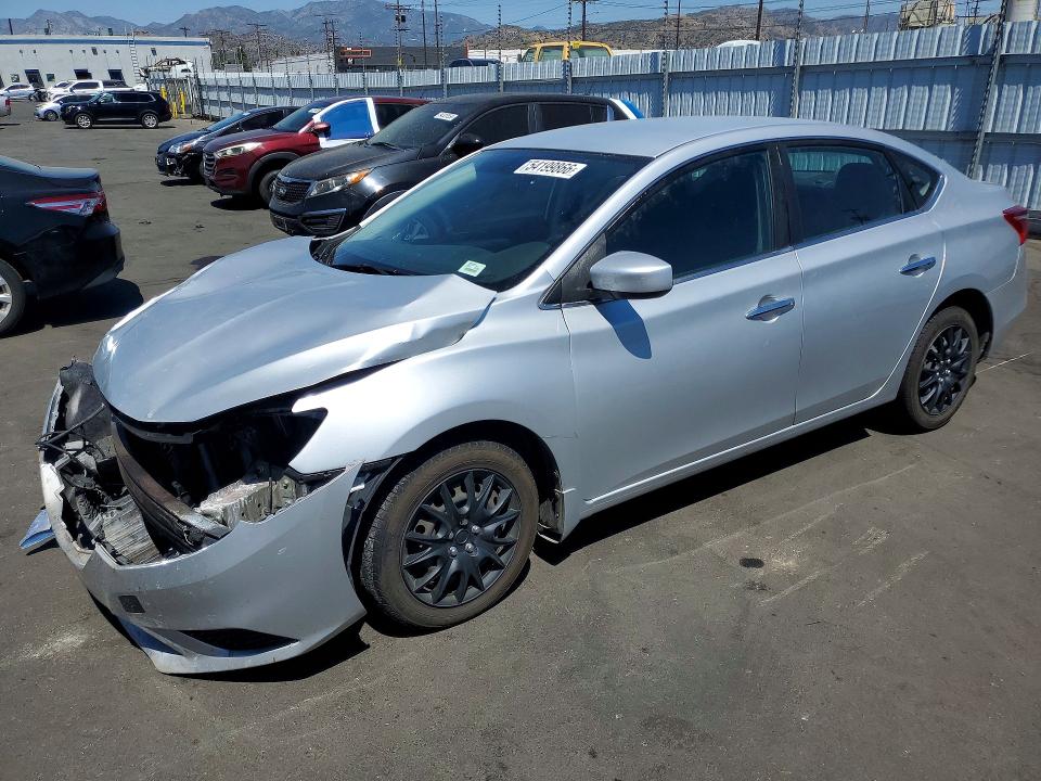 54199866 :رقم المزاد ، 3N1AB7AP1KY210394 vin ، 2019 Nissan Sentra مزاد بيع