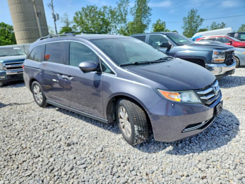 54650116 :رقم المزاد ، 5FNRL5H48FB124319 vin ، 2015 Honda Odyssey مزاد بيع