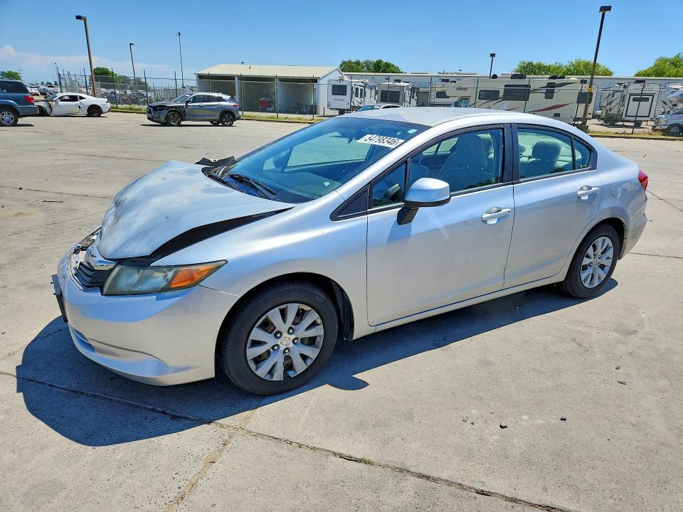 Продаж на аукціоні авто 2012 Honda Civic, vin: 2HGFB2F53CH325570, номер лоту: 54798346