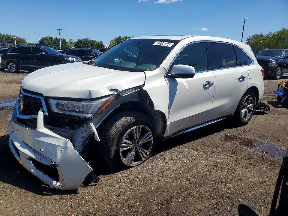 Auction sale of the 2020 Acura Mdx, vin: 5J8YD4H38LL003309, lot number: 51627336