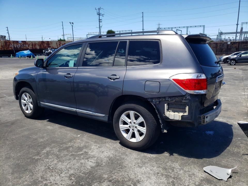 2013 Toyota Highlander მანქანა იყიდება აუქციონზე, vin: 5TDZA3EH5DS046141, აუქციონის ნომერი: 55560926