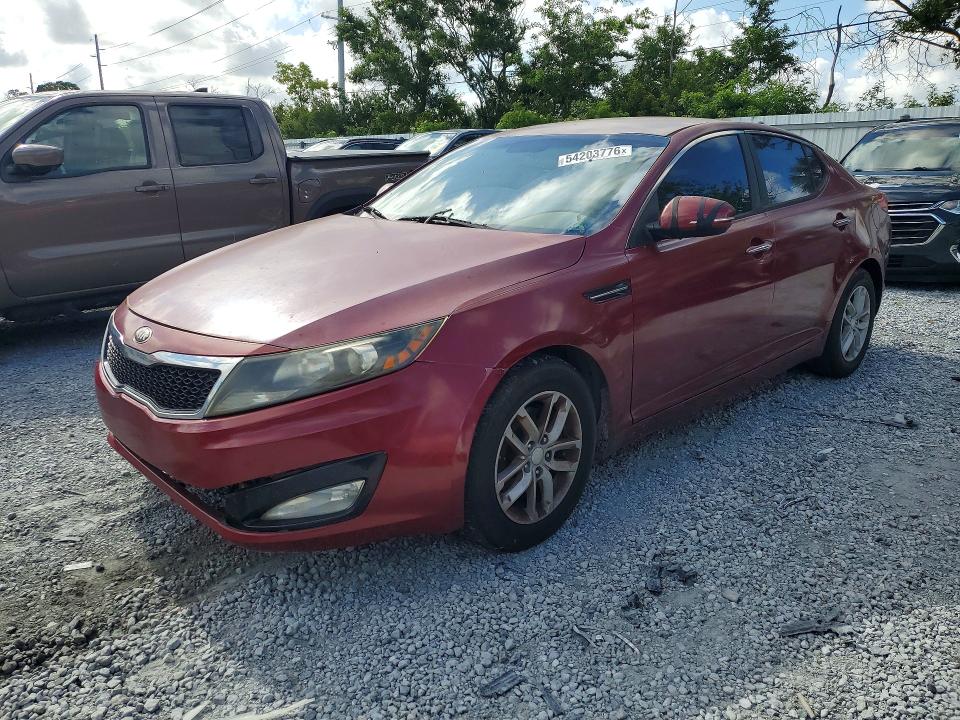 2013 Kia Optima მანქანა იყიდება აუქციონზე, vin: 5XXGM4A77DG234369, აუქციონის ნომერი: 54203776