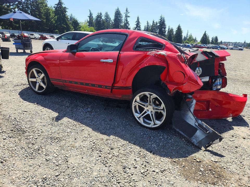 2007 Ford Mustang მანქანა იყიდება აუქციონზე, vin: 1ZVFT80N675272803, აუქციონის ნომერი: 55397326