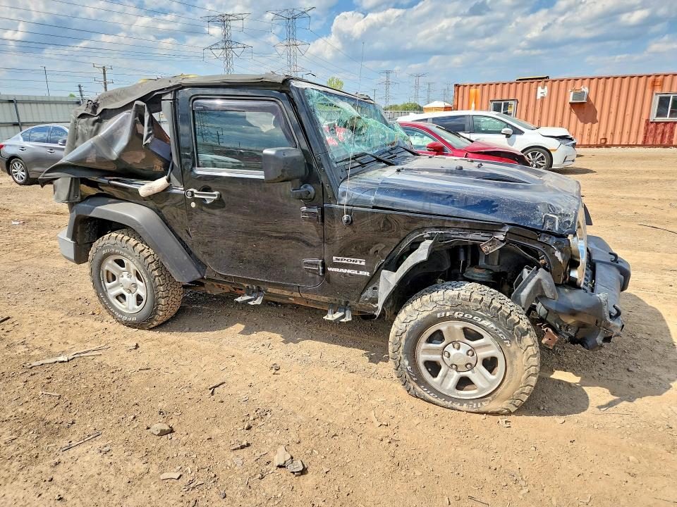 53069976 :رقم المزاد ، 1C4AJWAGXCL101811 vin ، 2012 Jeep Wrangler مزاد بيع