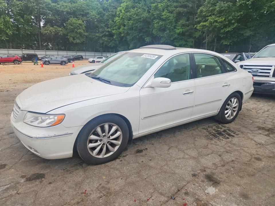 2007 Hyundai Azera მანქანა იყიდება აუქციონზე, vin: KMHFC46F67A227861, აუქციონის ნომერი: 54350426