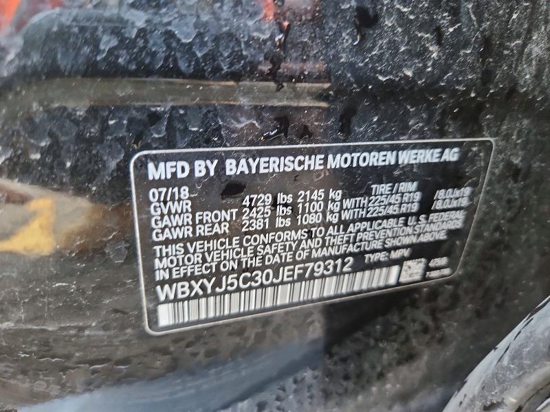 Продажа на аукционе авто 2018 Bmw X2, vin: WBXYJ5C30JEF79312, номер лота: 52482486