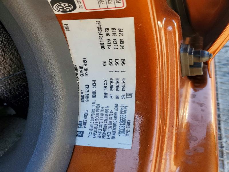 Продажа на аукционе авто 2005 Chevrolet Colorado, vin: 1GCDS136558132181, номер лота: 55344926