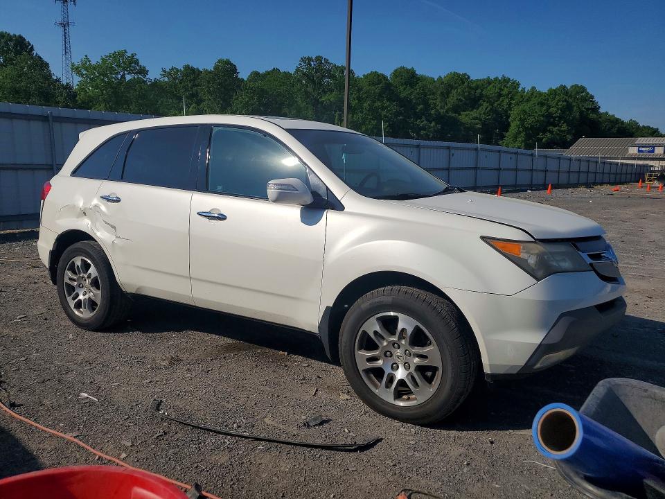 53580336 :رقم المزاد ، 2HNYD28427H544557 vin ، 2007 Acura Mdx مزاد بيع