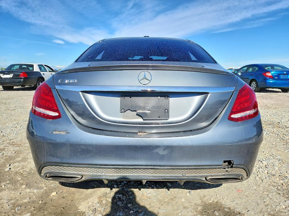 2018 Mercedes-benz C მანქანა იყიდება აუქციონზე, vin: 55SWF4JB3JU257235, აუქციონის ნომერი: 54851356